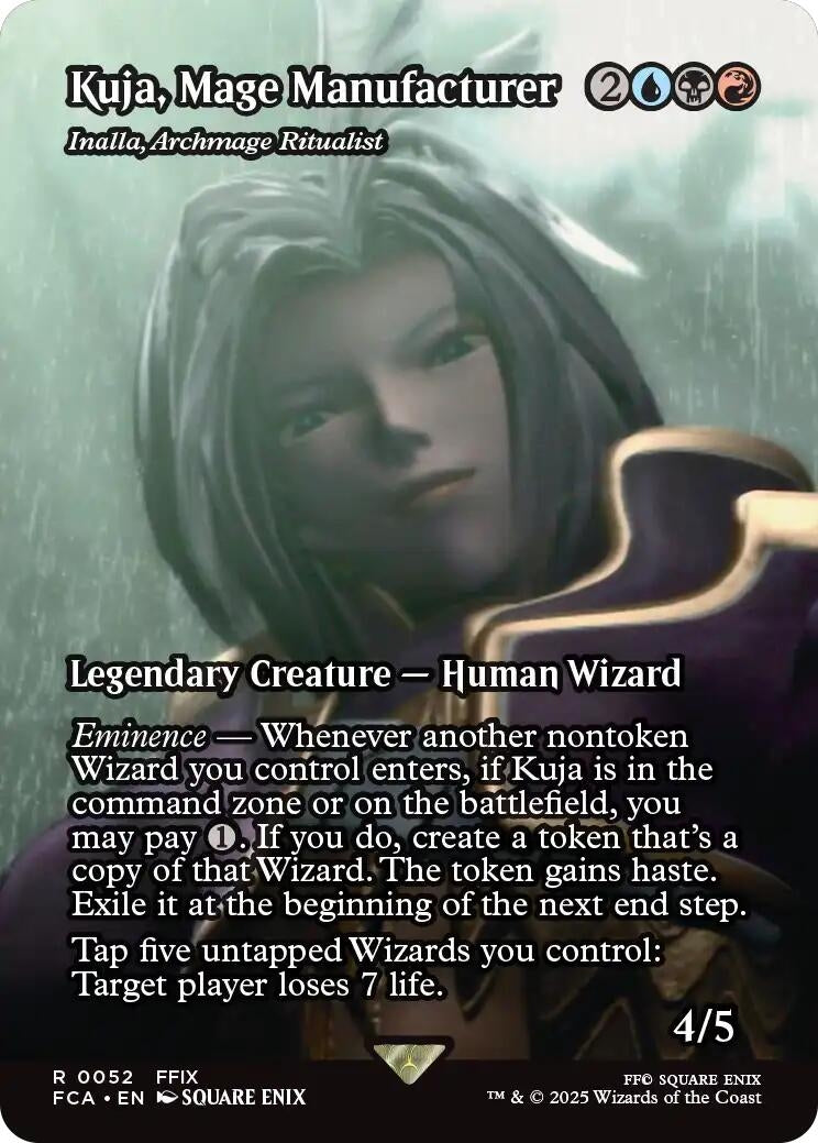 Image for Kuja, Mage Manufacturer - Inalla, Archmage Ritualist (Showcase) (52) - Magic: The Gathering