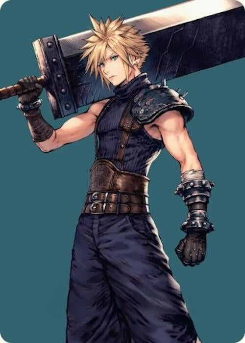 Image for Cloud, Ex-SOLDIER Art Card (50) - Magic: The Gathering