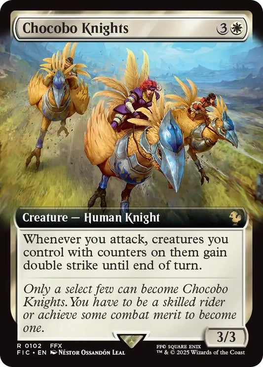 Image for Chocobo Knights (Extended Art) (102) - Magic: The Gathering