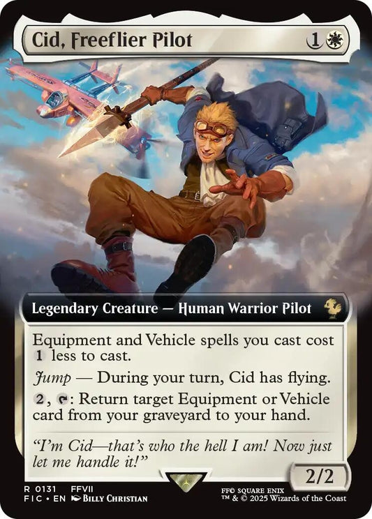 Image for Cid, Freeflier Pilot (Extended Art) (131) - Magic: The Gathering
