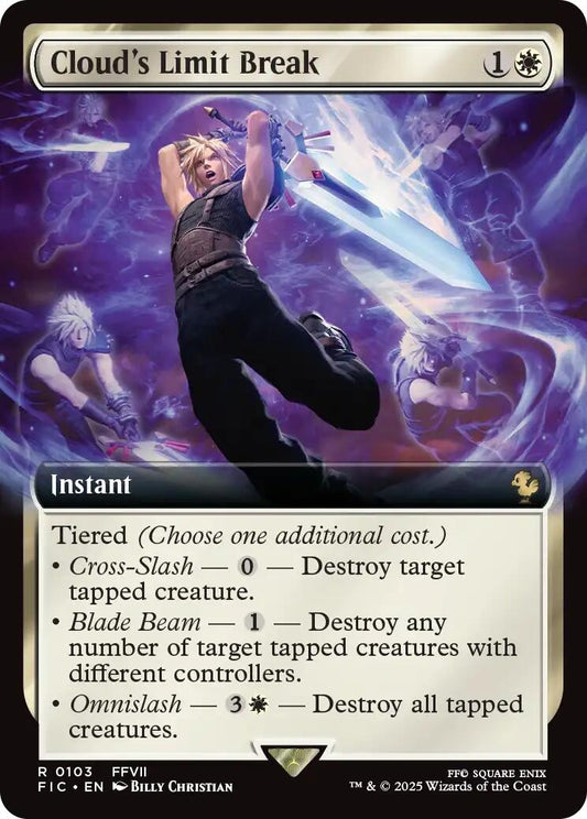 Image for Cloud's Limit Break (Extended Art) (103) - Magic: The Gathering
