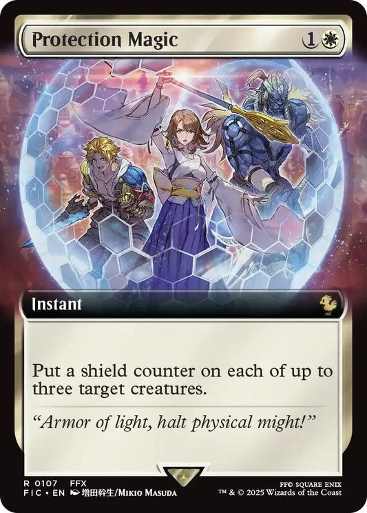 Image for Protection Magic (Extended Art) (107) - Magic: The Gathering