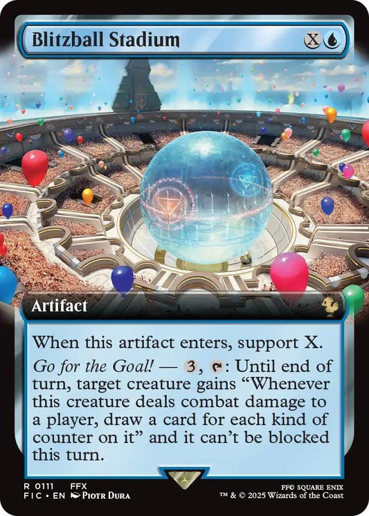 Image for Blitzball Stadium (Extended Art) (111) - Magic: The Gathering