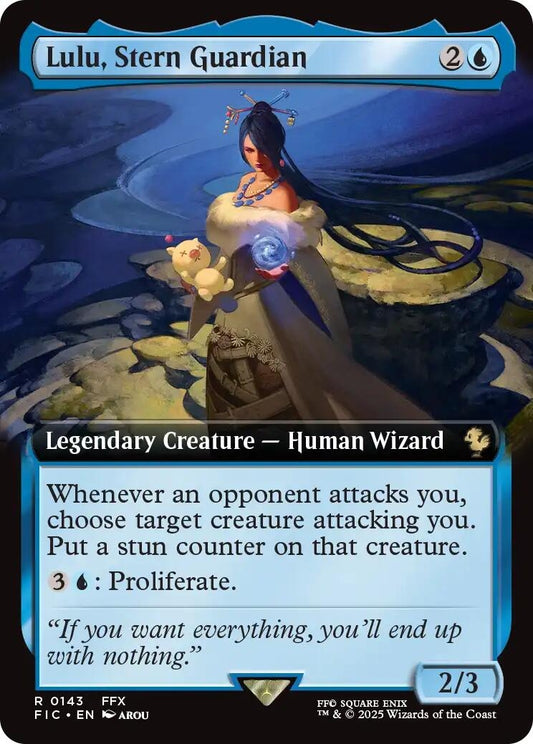 Image for Lulu, Stern Guardian (Extended Art) (143) - Magic: The Gathering