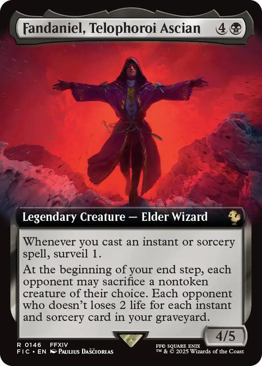 Image for Fandaniel, Telophoroi Ascian (Extended Art) (146) - Magic: The Gathering