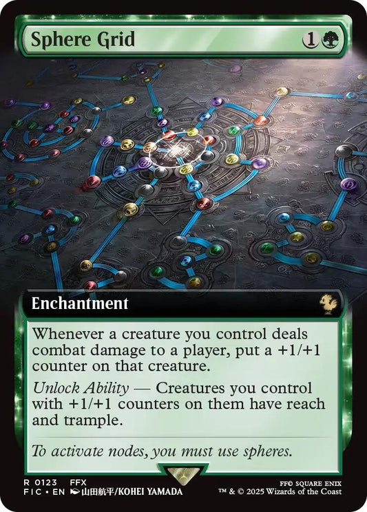 Image for Sphere Grid (Extended Art) (123) - Magic: The Gathering