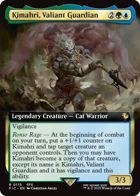 Image for Kimahri, Valiant Guardian (Extended Art) (175) - Magic: The Gathering