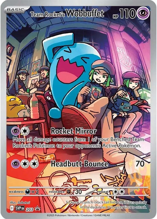 Image for Team Rocket's Wobbuffet (203) - Pokemon