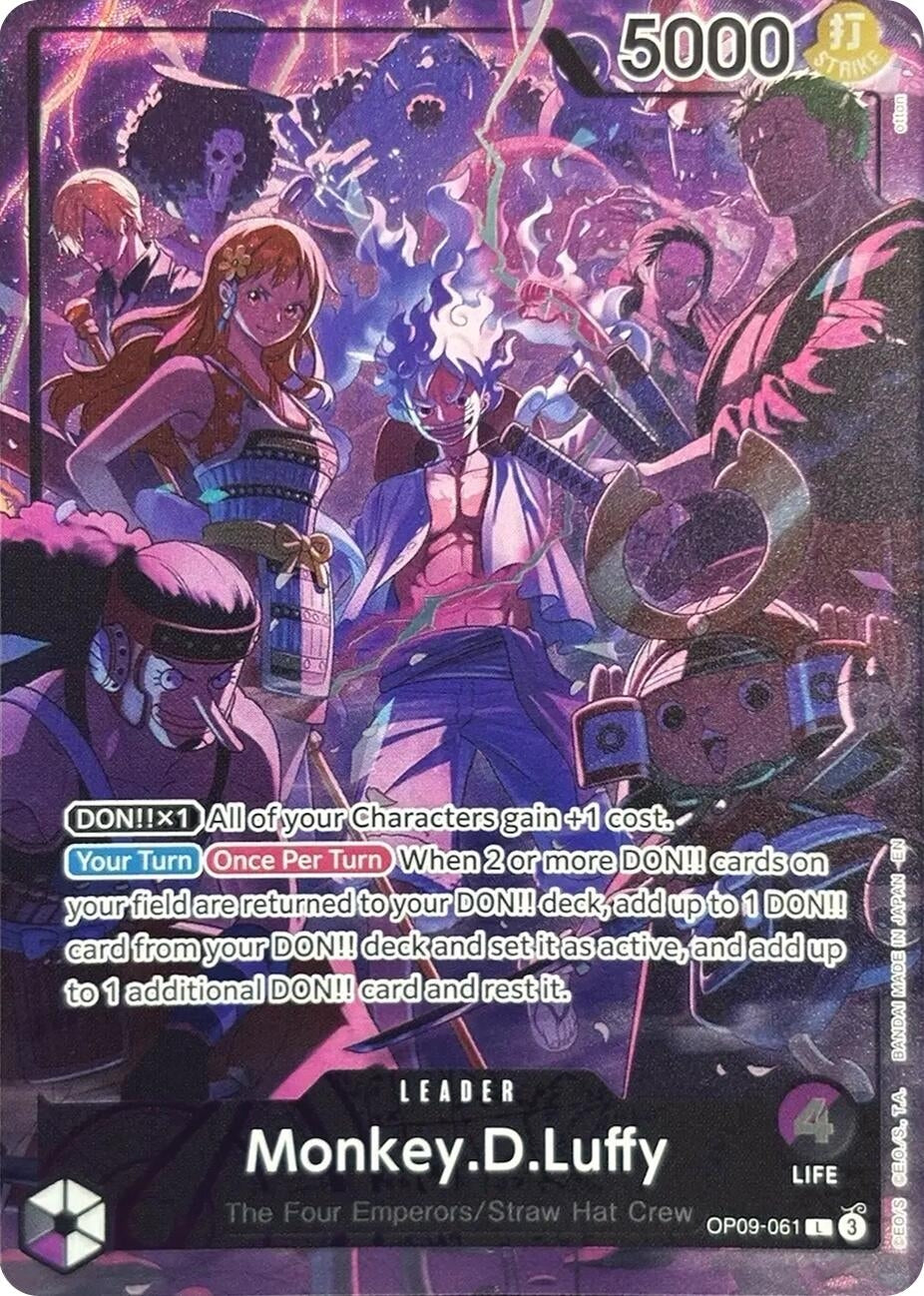 Image for Monkey.D.Luffy (English Version 2nd Anniversary Set) (OP09-061) - One Piece Card Game