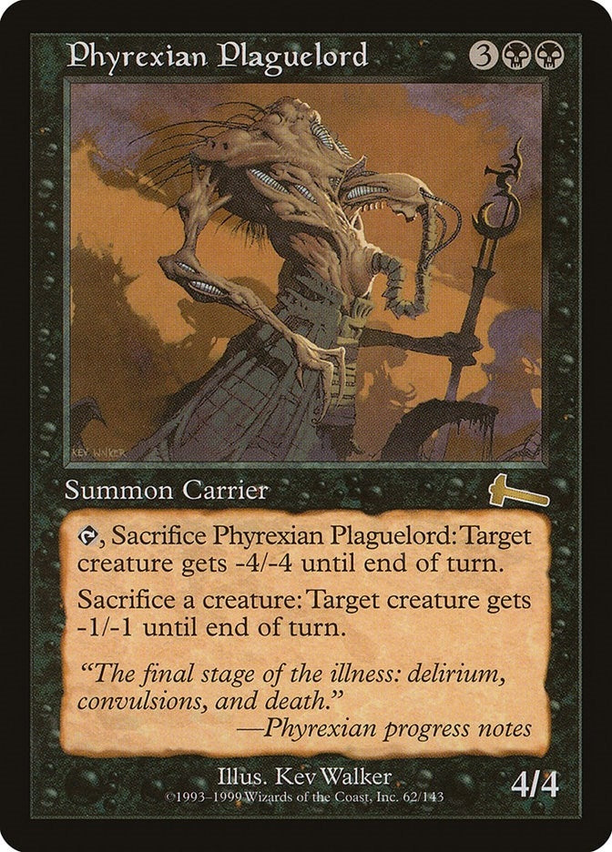 Image for Phyrexian Plaguelord (62) - Magic: The Gathering