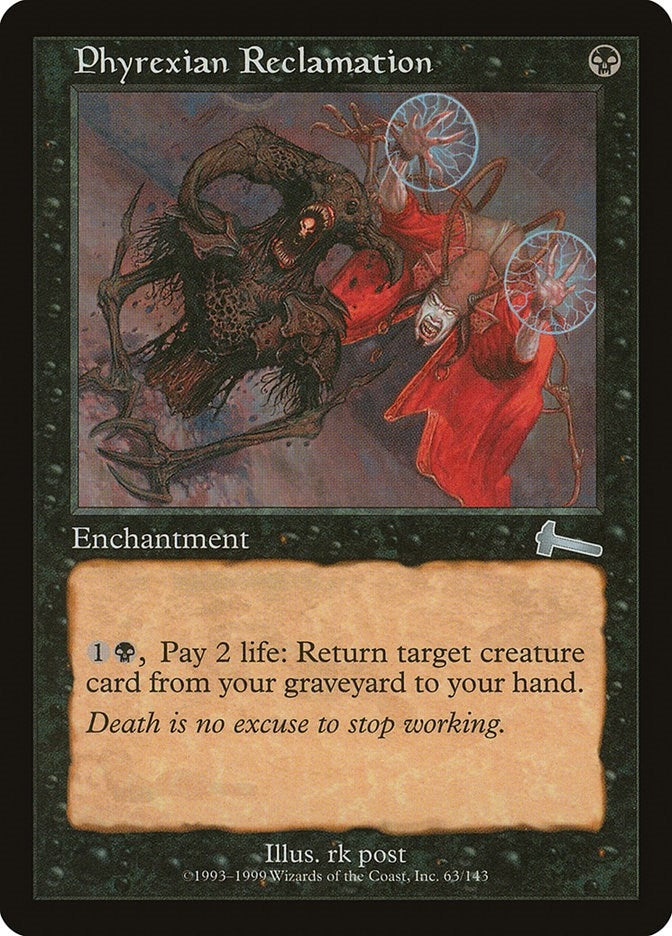 Image for Phyrexian Reclamation (63) - Magic: The Gathering