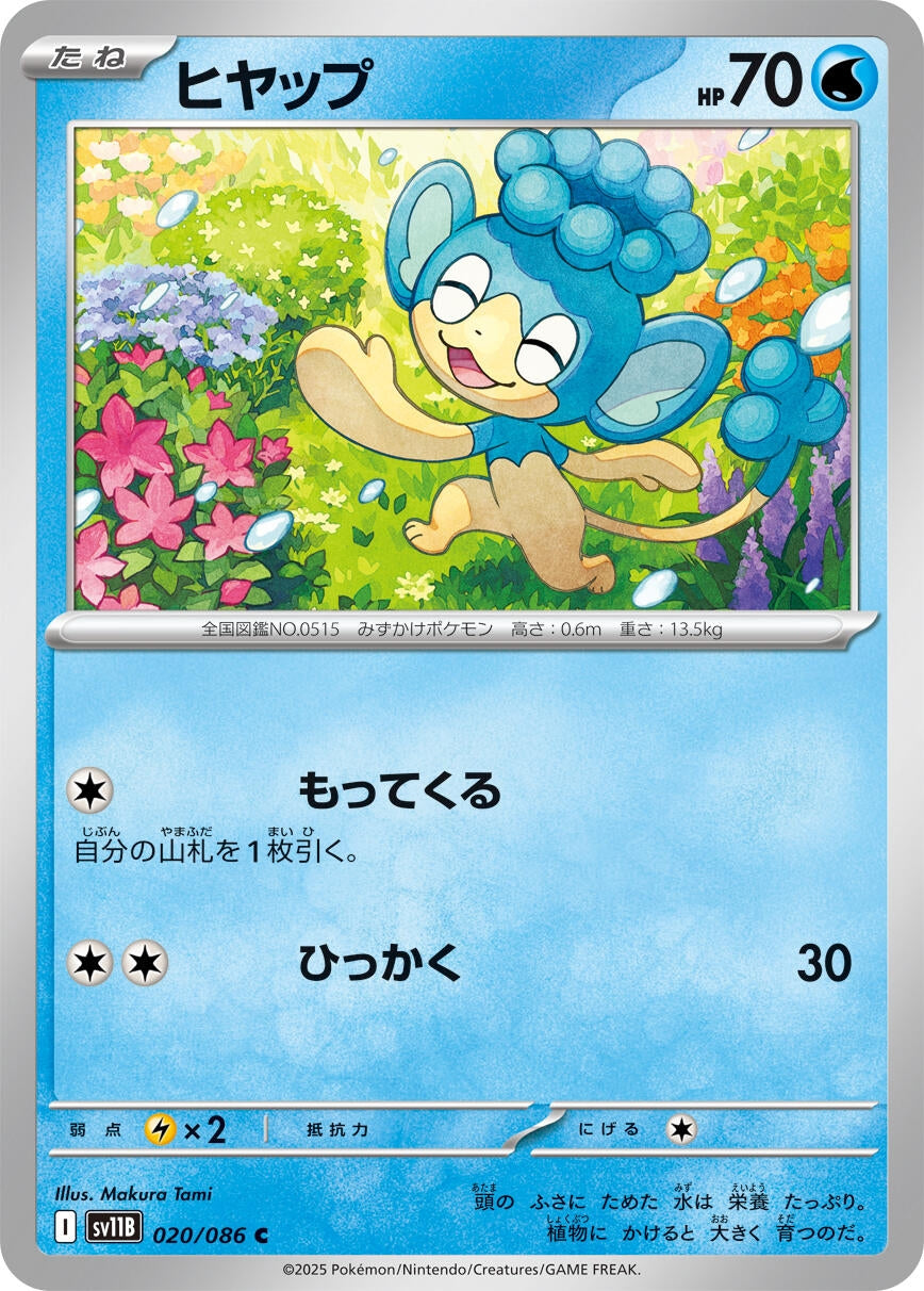 Image for Panpour (020/086) - Pokemon Japan