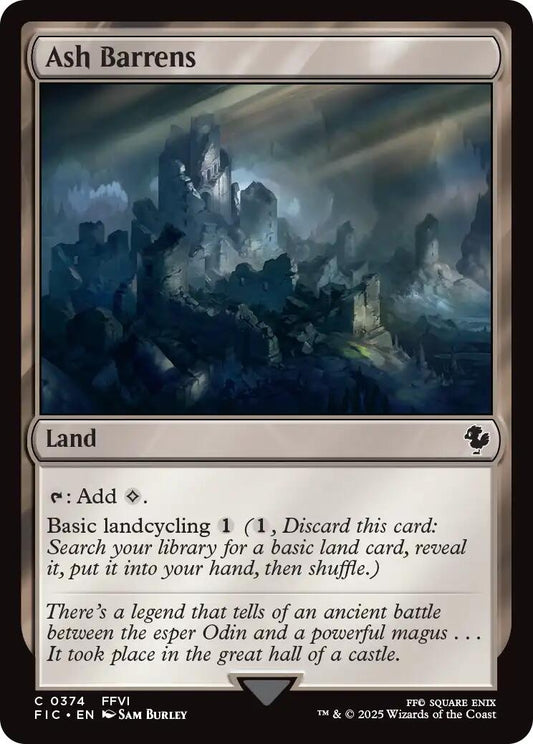 Image for Ash Barrens (Surge Foil) (374) - Magic: The Gathering