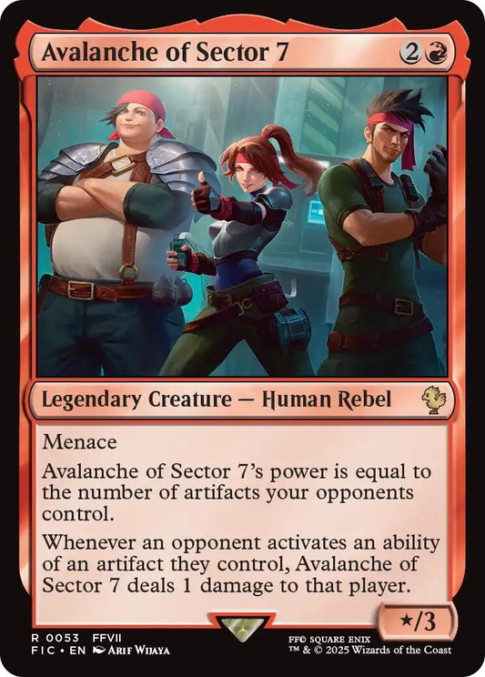 Image for Avalanche of Sector 7 (Surge Foil) (53) - Magic: The Gathering