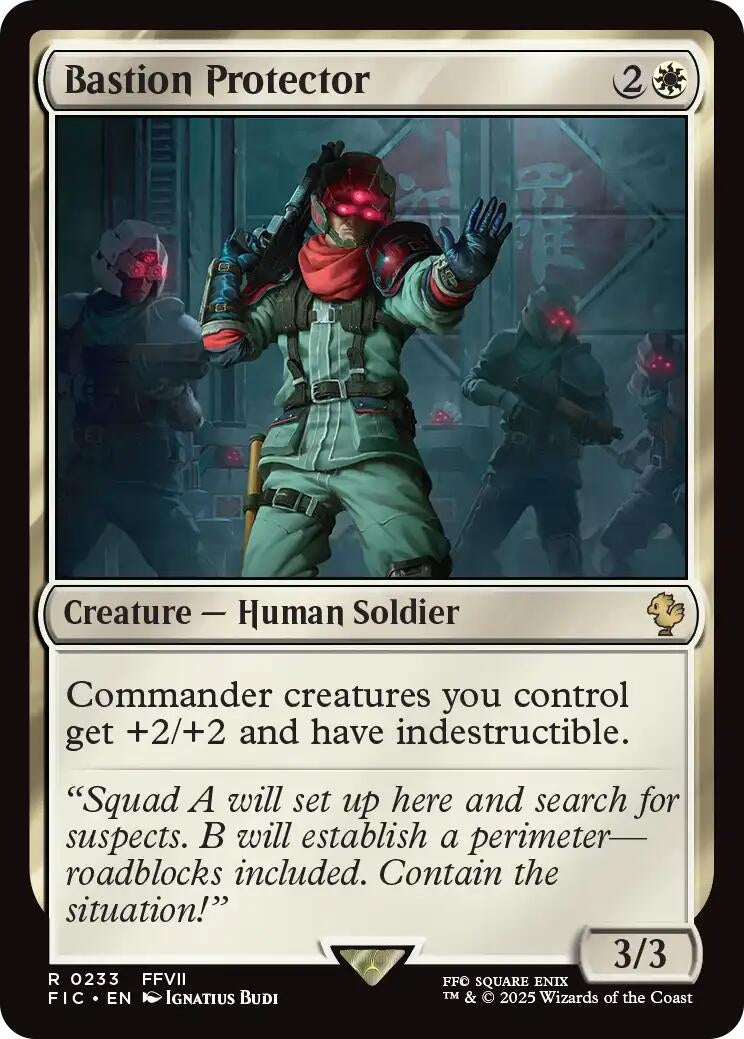 Image for Bastion Protector (Surge Foil) (233) - Magic: The Gathering