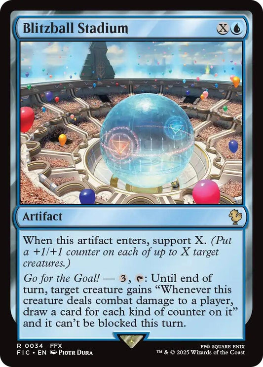 Image for Blitzball Stadium (Surge Foil) (34) - Magic: The Gathering