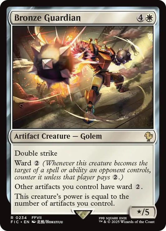Image for Bronze Guardian (Surge Foil) (234) - Magic: The Gathering