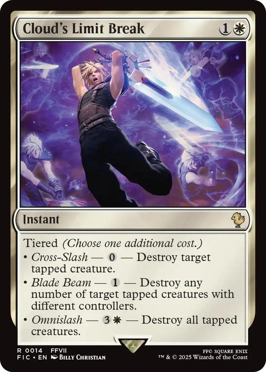 Image for Cloud's Limit Break (Surge Foil) (14) - Magic: The Gathering