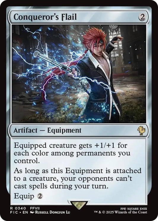 Image for Conqueror's Flail (Surge Foil) (340) - Magic: The Gathering
