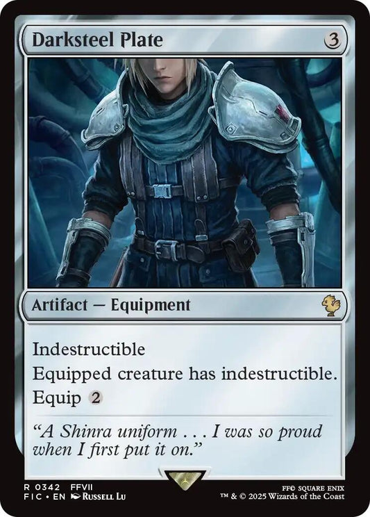 Image for Darksteel Plate (Surge Foil) (342) - Magic: The Gathering
