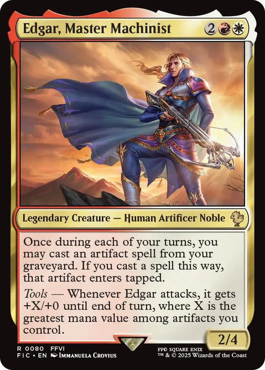 Image for Edgar, Master Machinist (Surge Foil) (80) - Magic: The Gathering