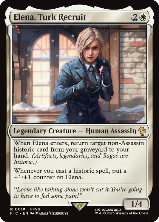 Image for Elena, Turk Recruit (Surge Foil) (18) - Magic: The Gathering