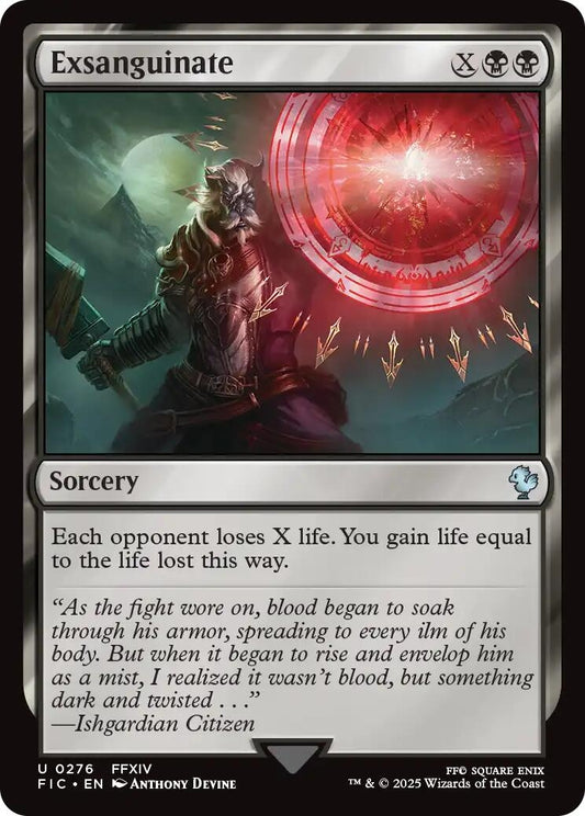 Image for Exsanguinate (Surge Foil) (276) - Magic: The Gathering