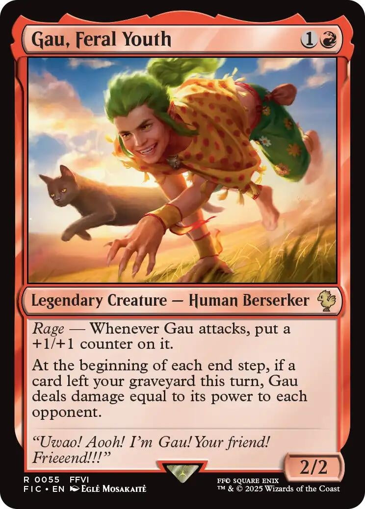 Image for Gau, Feral Youth (Surge Foil) (55) - Magic: The Gathering