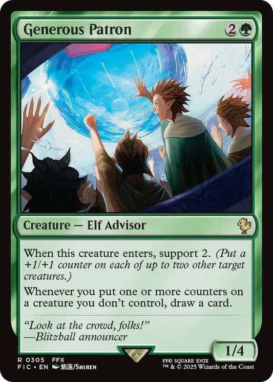 Image for Generous Patron (Surge Foil) (305) - Magic: The Gathering