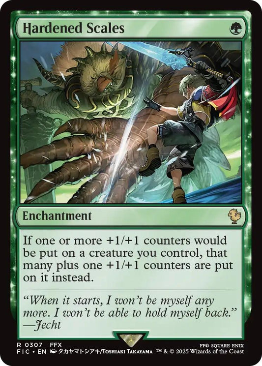 Image for Hardened Scales (Surge Foil) (307) - Magic: The Gathering