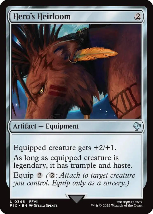 Image for Hero's Heirloom (Surge Foil) (346) - Magic: The Gathering