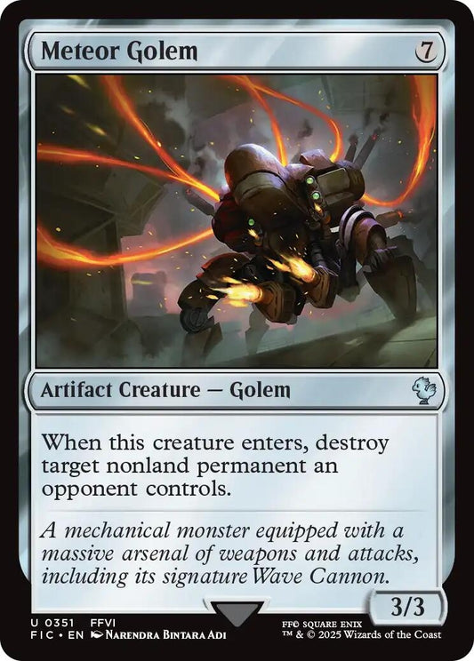 Image for Meteor Golem (Surge Foil) (351) - Magic: The Gathering