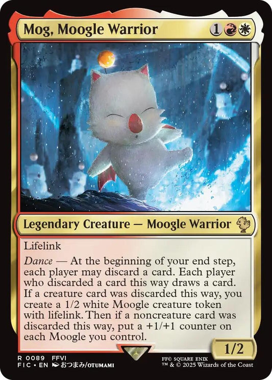 Image for Mog, Moogle Warrior (Surge Foil) (89) - Magic: The Gathering