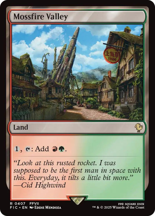 Image for Mossfire Valley (Surge Foil) (407) - Magic: The Gathering