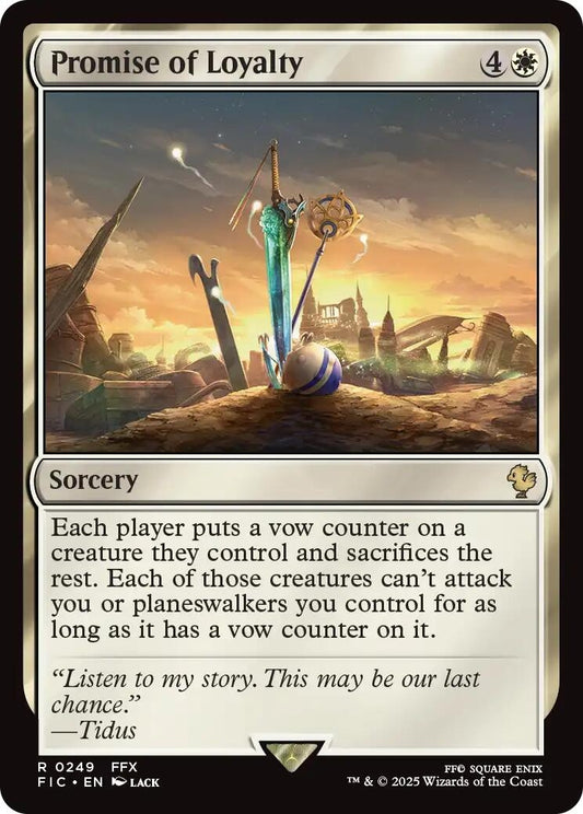 Image for Promise of Loyalty (Surge Foil) (249) - Magic: The Gathering