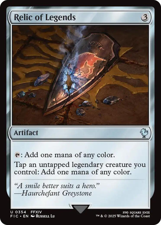 Image for Relic of Legends (Surge Foil) (354) - Magic: The Gathering