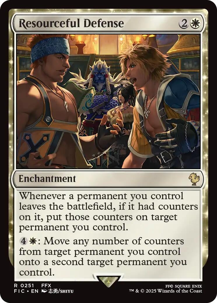 Image for Resourceful Defense (Surge Foil) (251) - Magic: The Gathering