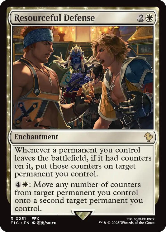 Image for Resourceful Defense (Surge Foil) (251) - Magic: The Gathering