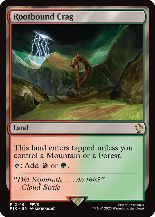 Image for Rootbound Crag (Surge Foil) (416) - Magic: The Gathering