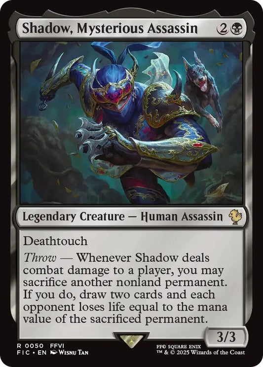 Image for Shadow, Mysterious Assassin (Surge Foil) (50) - Magic: The Gathering
