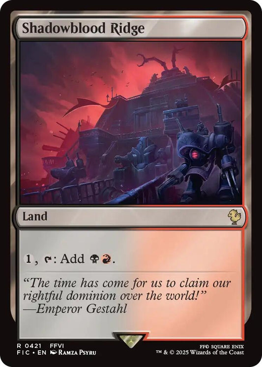 Image for Shadowblood Ridge (Surge Foil) (421) - Magic: The Gathering