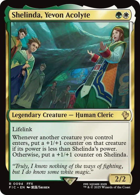 Image for Shelinda, Yevon Acolyte (Surge Foil) (94) - Magic: The Gathering
