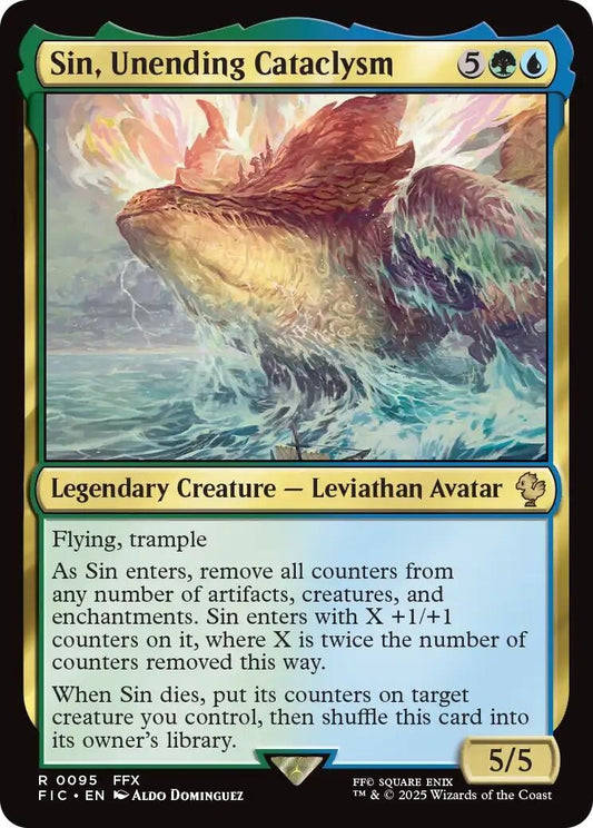 Image for Sin, Unending Cataclysm (Surge Foil) (95) - Magic: The Gathering
