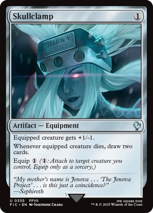 Image for Skullclamp (Surge Foil) (355) - Magic: The Gathering