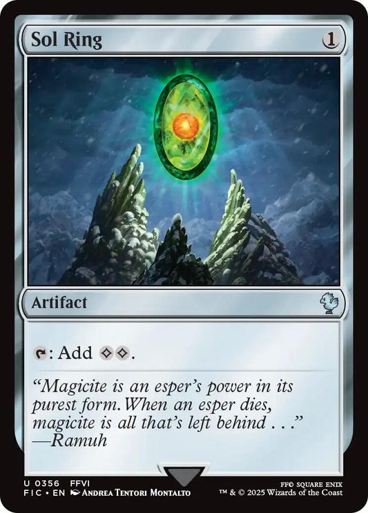 Image for Sol Ring (0356) (Surge Foil) (356) - Magic: The Gathering
