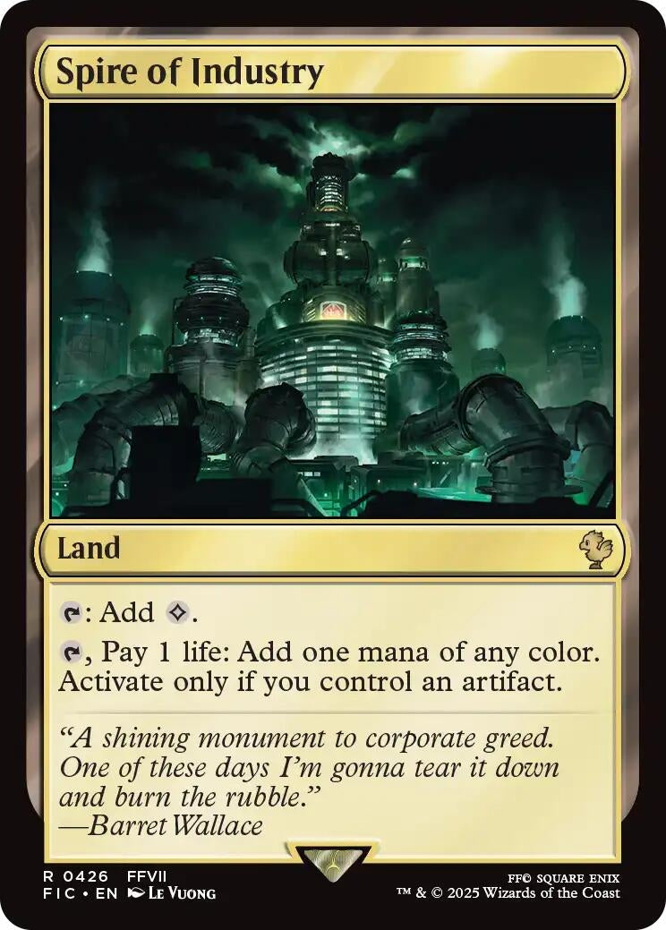 Image for Spire of Industry (Surge Foil) (426) - Magic: The Gathering