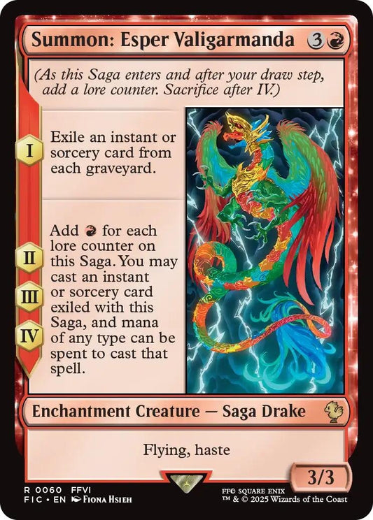 Image for Summon: Esper Valigarmanda (Surge Foil) (60) - Magic: The Gathering