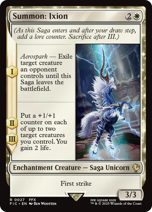Image for Summon: Ixion (Surge Foil) (27) - Magic: The Gathering