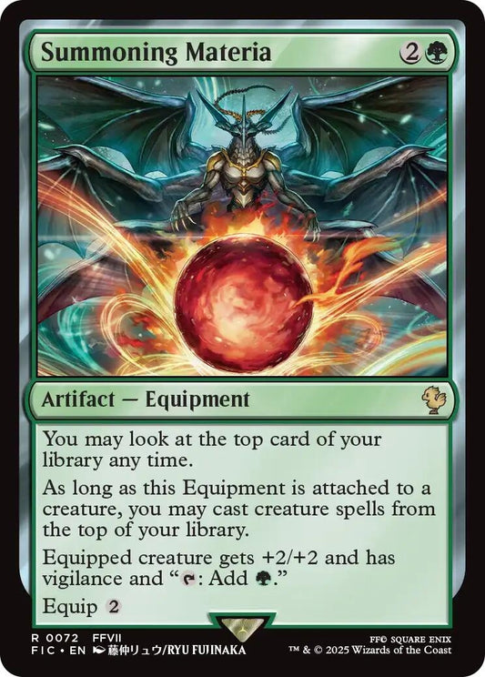 Image for Summoning Materia (Surge Foil) (72) - Magic: The Gathering