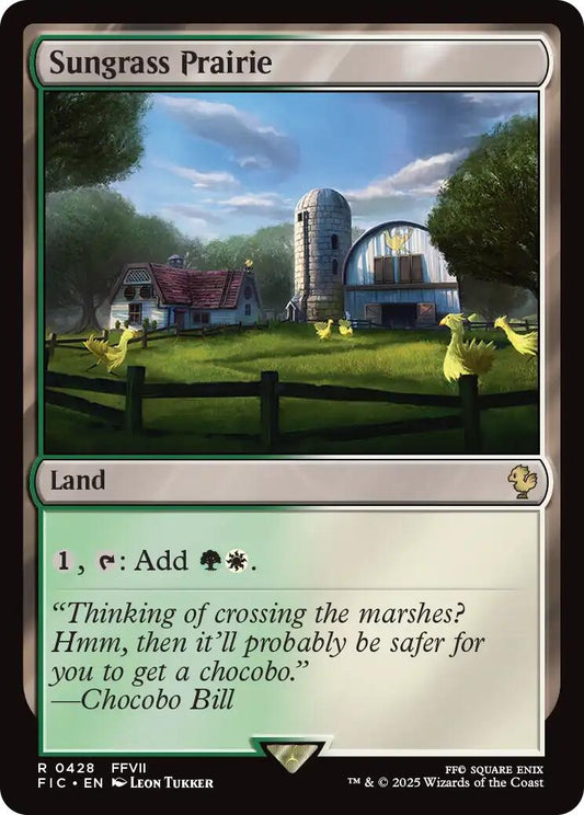 Image for Sungrass Prairie (Surge Foil) (428) - Magic: The Gathering